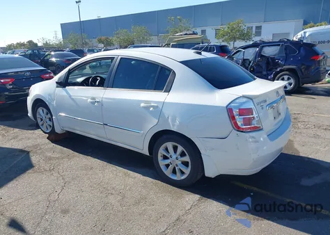 2012 Nissan Sentra 2.0 Sl из США, поврежденный, VIN 3N1AB6AP9CL613113